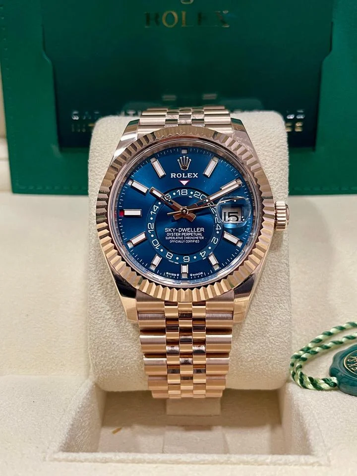 Rolex Sky-Dweller Or rose