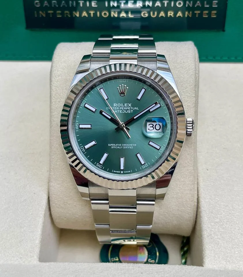 Rolex Datejust 41 « Green Mint »