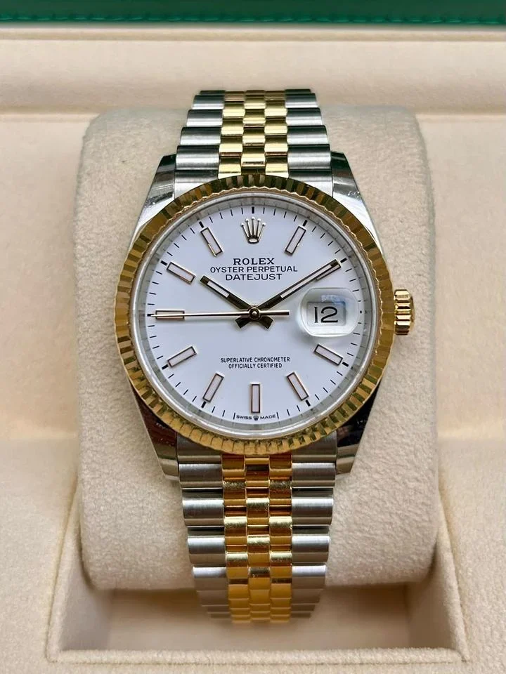 Rolex Datejust 36 Or et acier 2020
